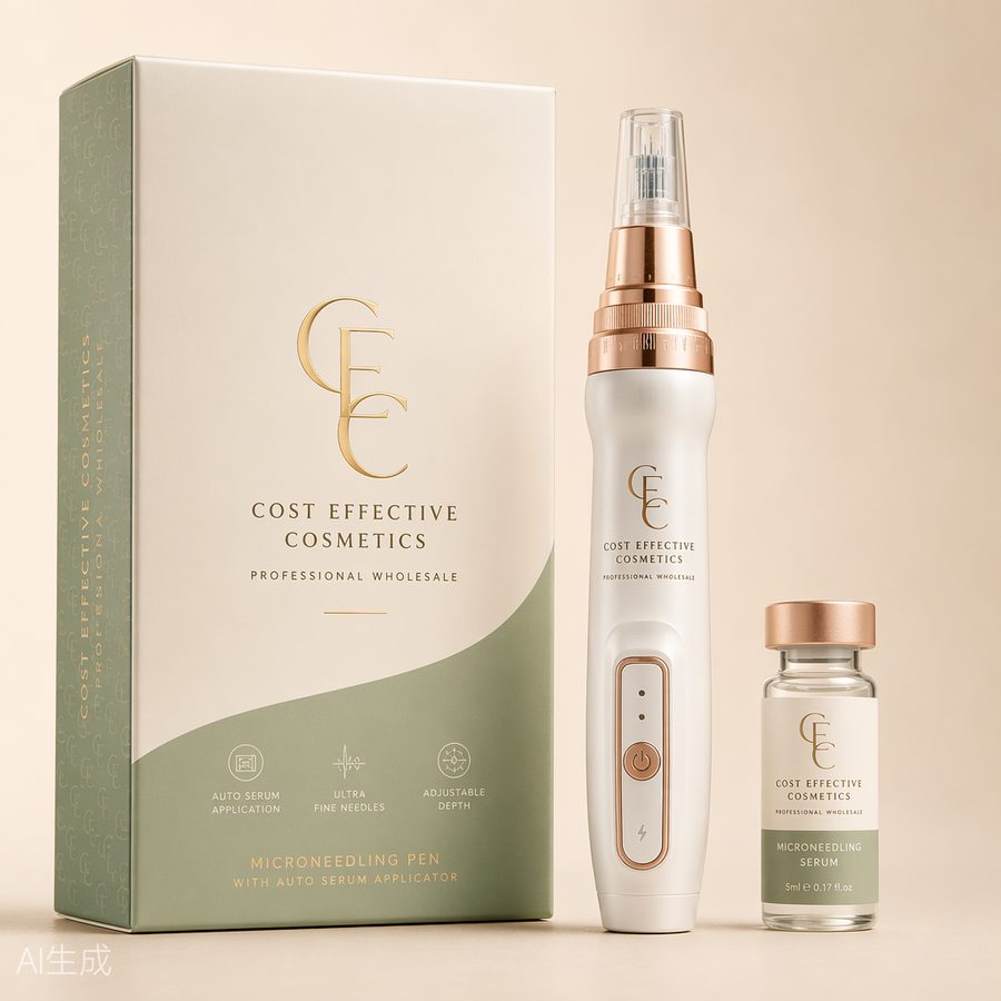 Micro-Needling Pen with Automatic Serum Applicator