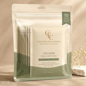 10-Piece Collagen Facial Sheet Mask Pack