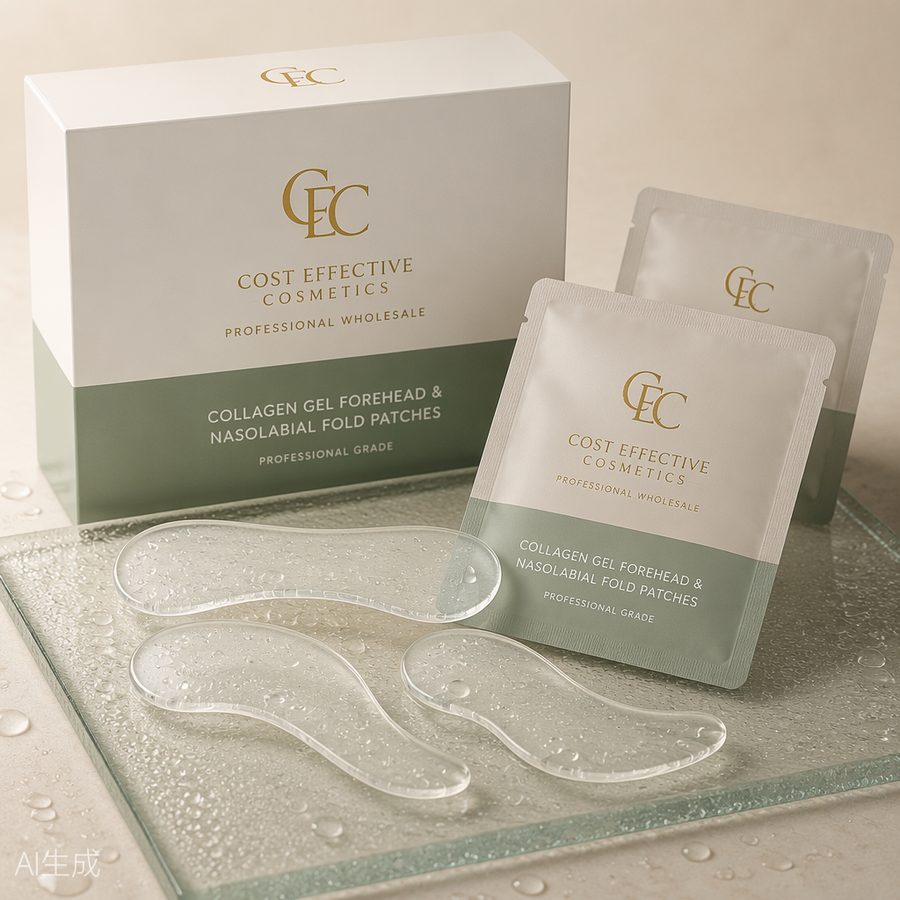 Collagen Gel Forehead & Nasolabial Fold Patches